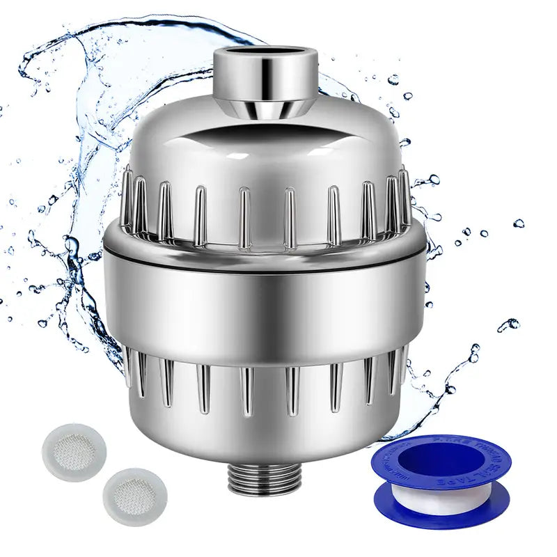 18-Step Ultimate Shower Water Softener