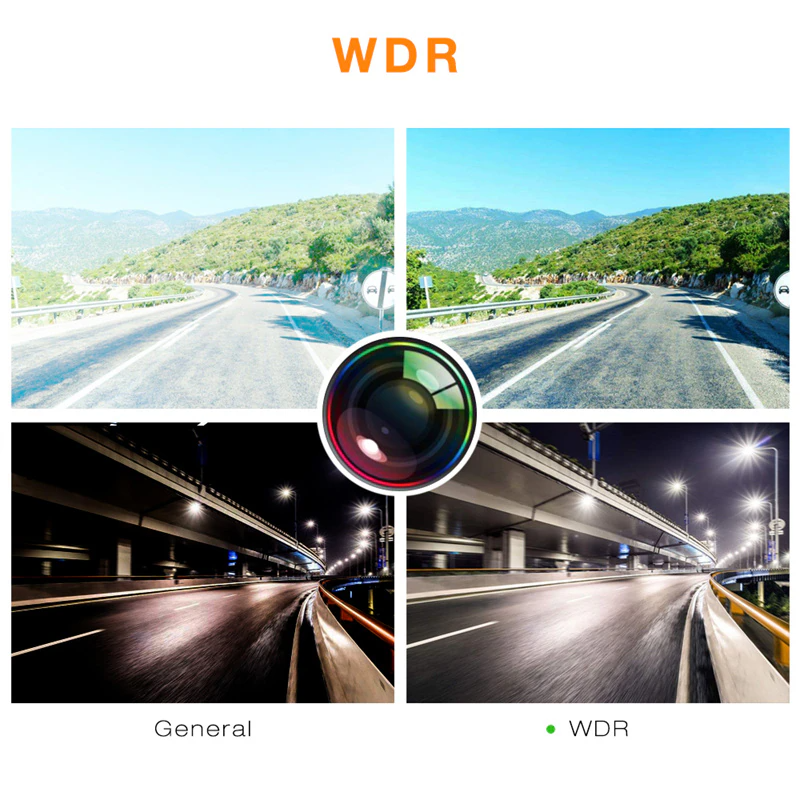 170° HD WiFi Dash Cam with G-Sensor