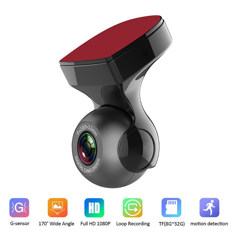 170° HD WiFi Dash Cam with G-Sensor